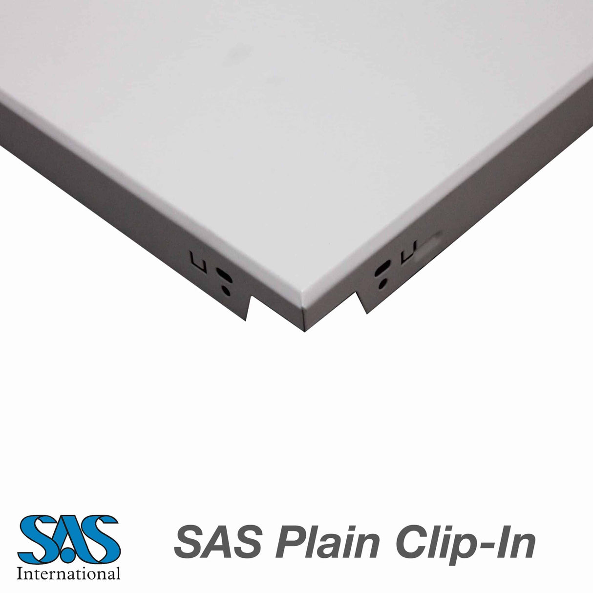 SAS System 120 Clip-In Metal Ceiling Tiles – 1200 x 300mm – Plain (16)