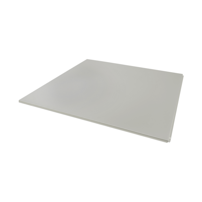 SAS System 130 Tegular Lay-In Metal Ceiling Tiles – 600 x 600mm – Plain (15mm grid) (16)